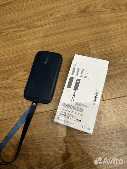 Кожаный чехол iPhone 12 pro