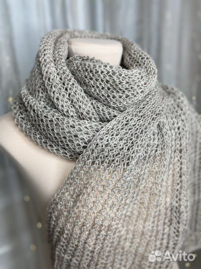 Палантин ручной работы