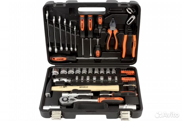 Набор инструмента 1/2DR 1/4DR 56 пр автоdело