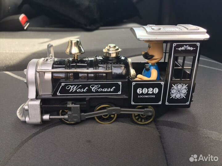 Игрушка Паровозик ретро локомотив