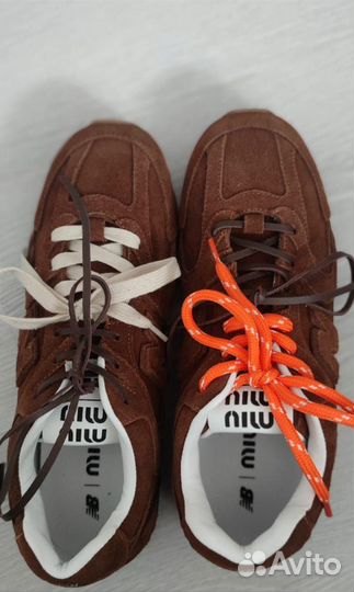 Кроссовки new balance x miu miu