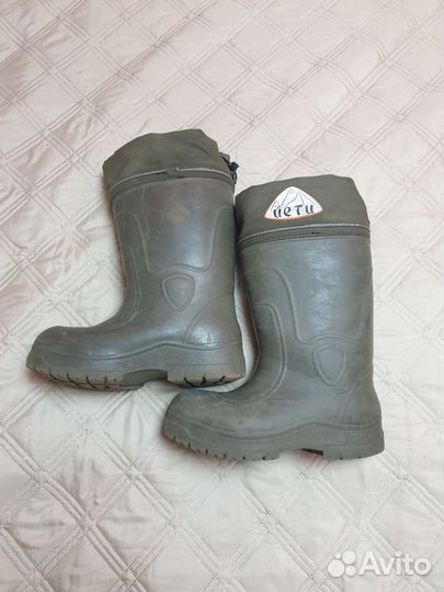 Сапоги для зимней рыбалки