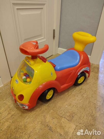 Качалка Икея Русиг и каталка-машина