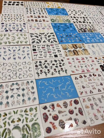 Наклейки (слайдеры) для ногтей