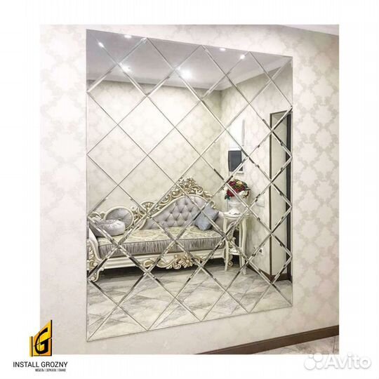 Зеркальная Плитка на стену