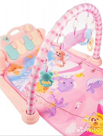 Развивающий коврик с пианино