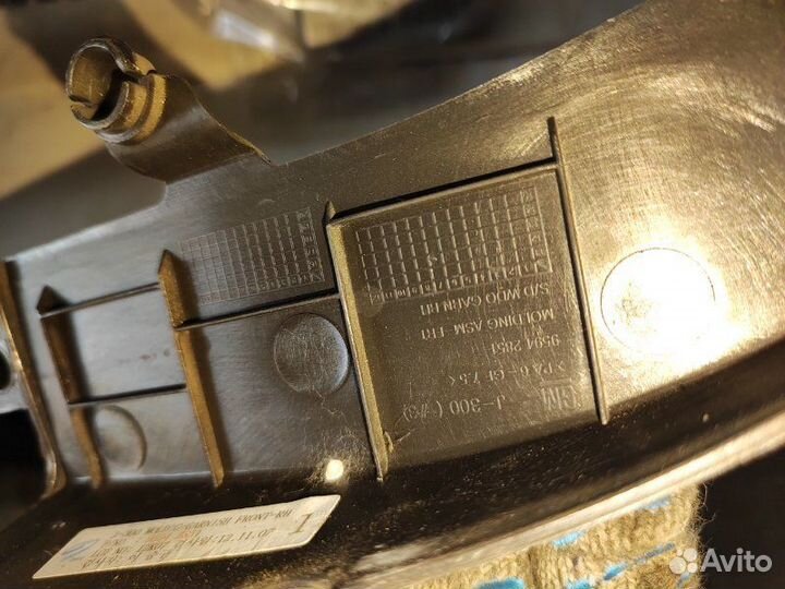 Накладка двери кузова наружняя передняя правая