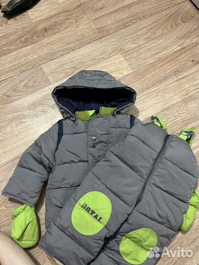 Зимний костюм на мальчика 1-2 года