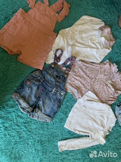 Детские вещи пакетом для девочек 86 92