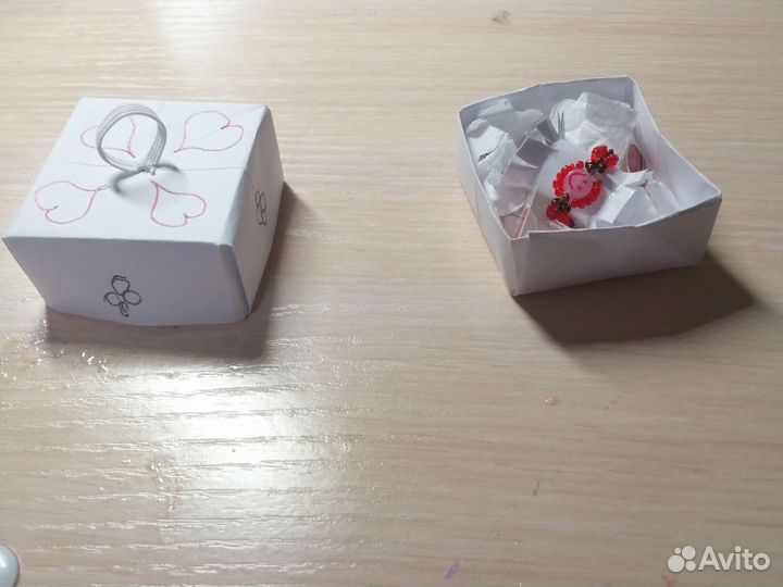 Кольцо из бисера