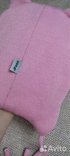 Шапка зимняя на девочку 47 50