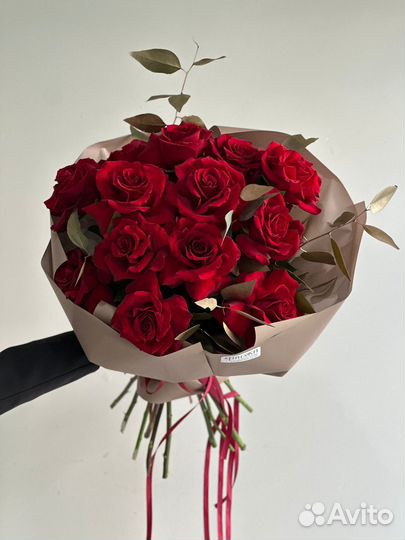 Букет цветов / Цветы букеты 101 роза