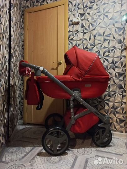 Коляска Adamex Massimo Deluxe 3в1