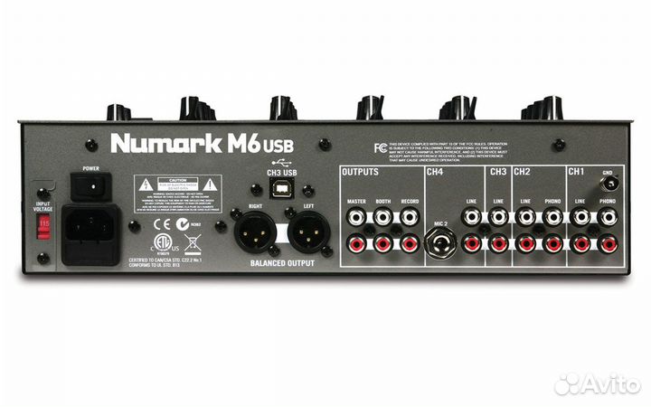 Микшер Numark M6USB