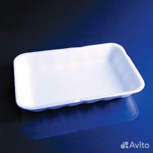 Лоток вспененный Т-20 (М-20) белый 225*135*25