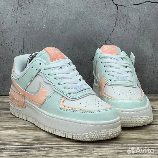 Nike Air Force 1 Low Shadow Sail Barely Green крос