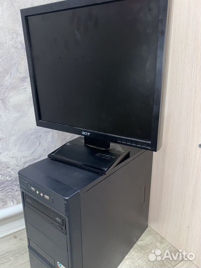 Компьютер системный блок офисный
