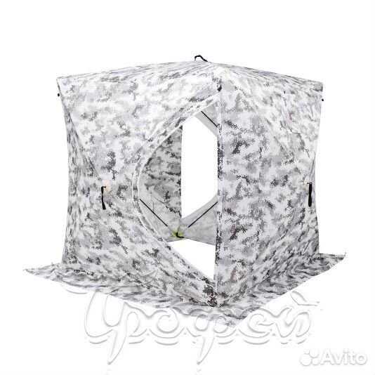 Зимняя палатка cube трехслойная, летом баня