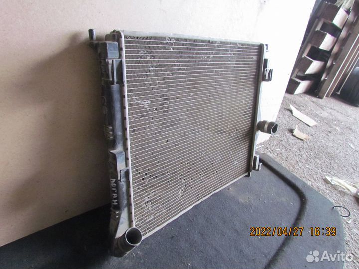Радиатор охлаждения рено логан