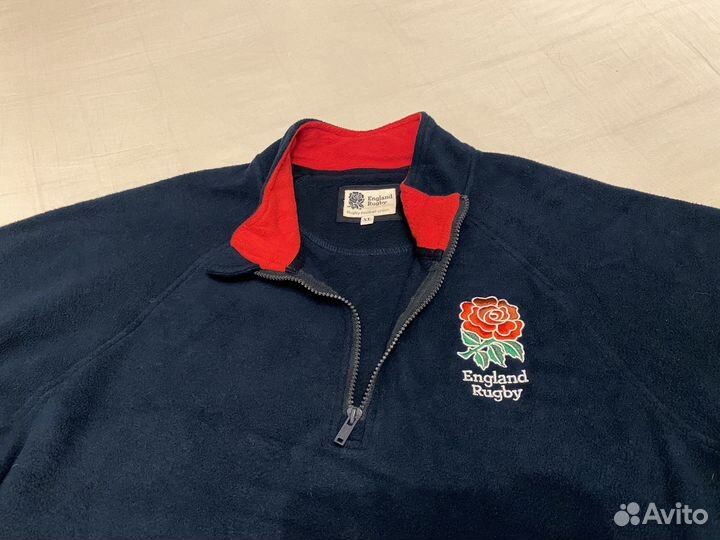 Зип флис England rugby винтаж