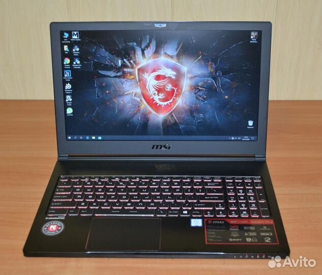 Игровой мощный ноутбук