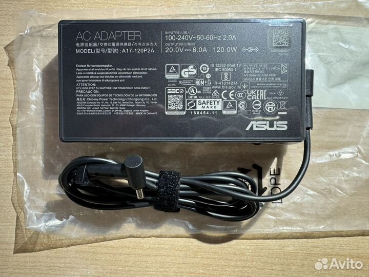 Блок питания Asus A17-120P2A 120W. 20V.6А оригинал