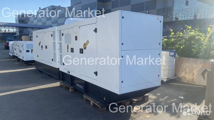 Дизельный генератор 160 кВт амперос (в кожухе)