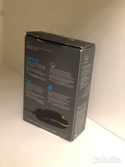 Компьютерная игровая мышь logitech g102 lighsyns