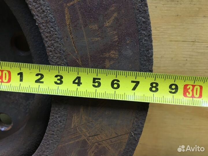 Диск тормозной передний правый Nissan Lafesta B30