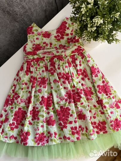 Платье для девочки 86-92