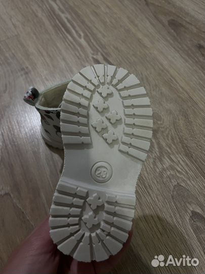 Демисезонные ботинки на девочку 12,5см по стельке