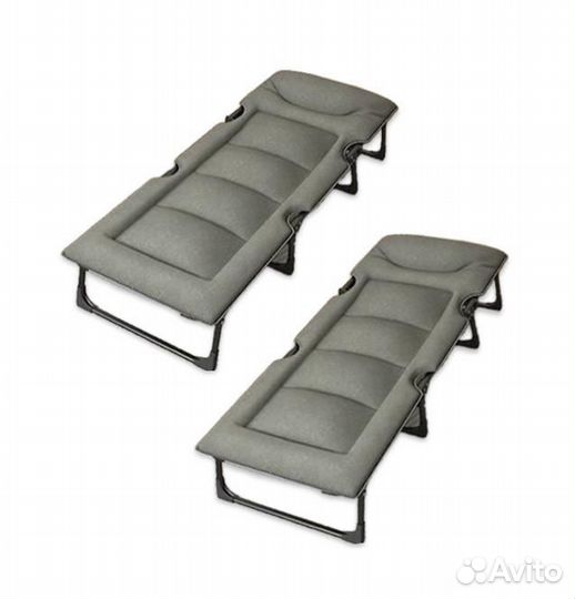 За 2шт.Туристическая раскладушка 195х70см до120 кг