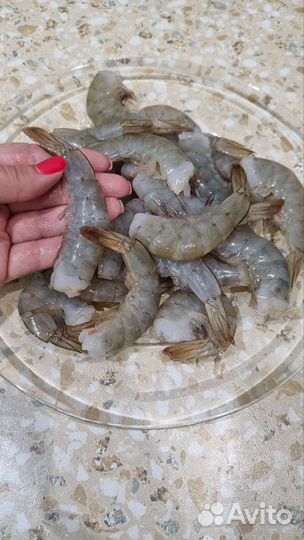 Креветки королевские ваннамей