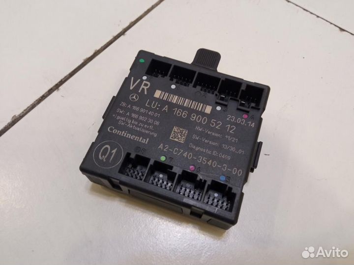 Блок управления дверями Mercedes-Benz M-Class ML W