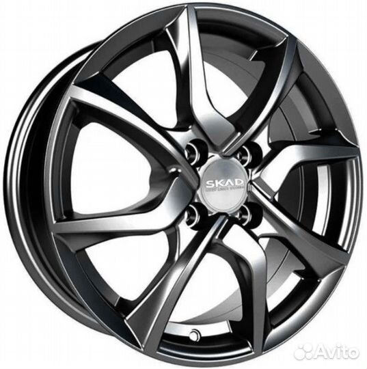 R15 4x100 6J ET48 D54,1 Скад Тулон Графит