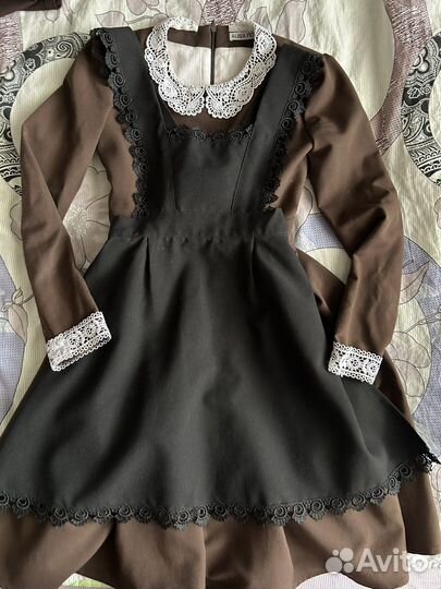 Школьная форма коричневая СССР