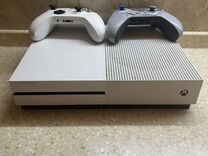 Xbox one s 2 геймпада 1tb