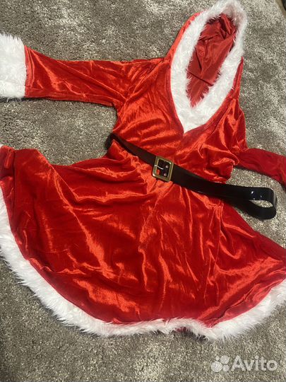 Новогодний костюм Мисс Санта