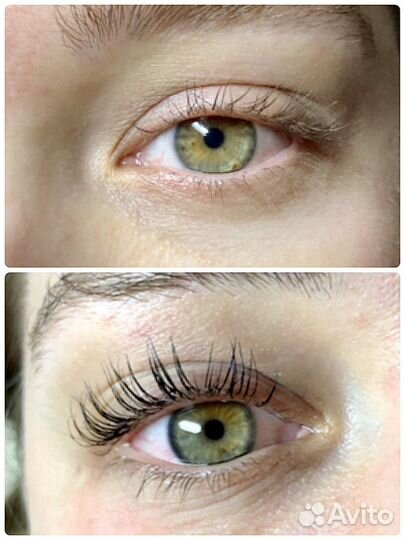 Ламинирование ресниц/бровей