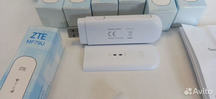 Модем 3G/4G ZTE MF79U с раздачей WiFi, любая sim