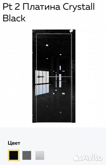 Двери межкомнатные глянец