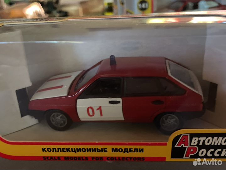 Ваз 2108,2109,2110 Пожарная охрана 1/43