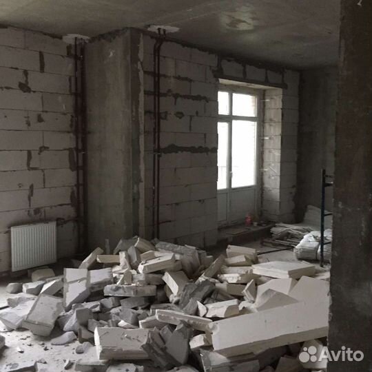 Демонтажные работы и вынос мусора