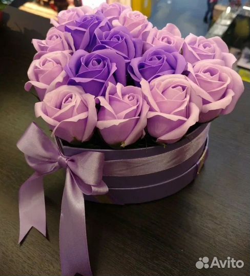 Мыльные розы букеты