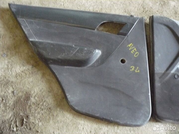 Обшивки дверей Chevrolet Aveo T250