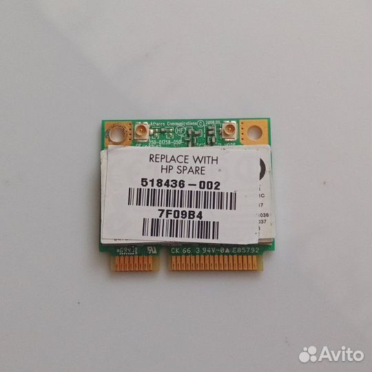 Wi-Fi модуль ноутбука HP CQ61, DV6-2000