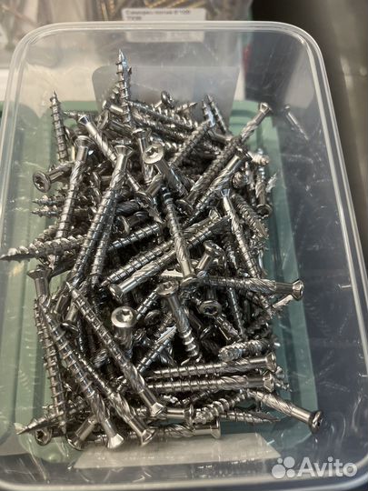 Саморезы для террасной доски Нержавейка