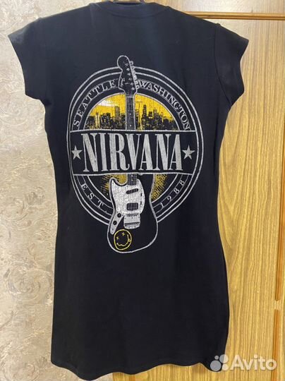 Футболка женская Nirvana