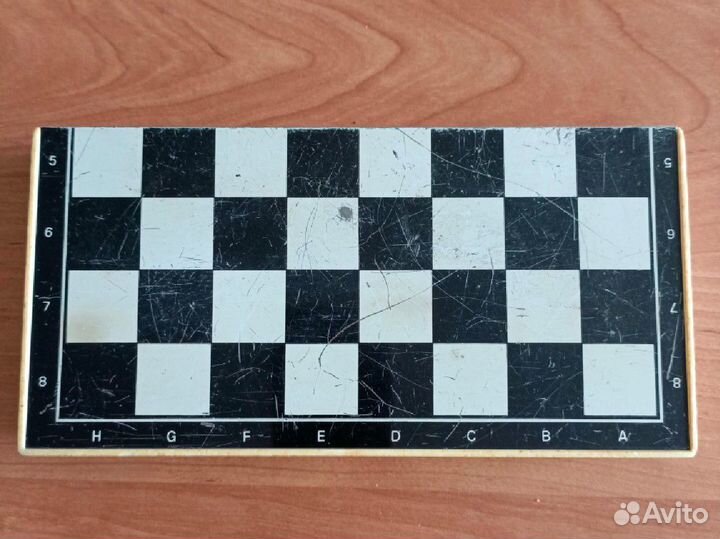 Шашки, шахматы СССР магнитные