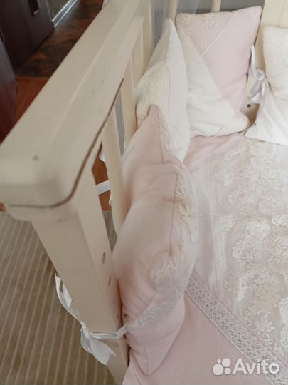 Приставная кроватка